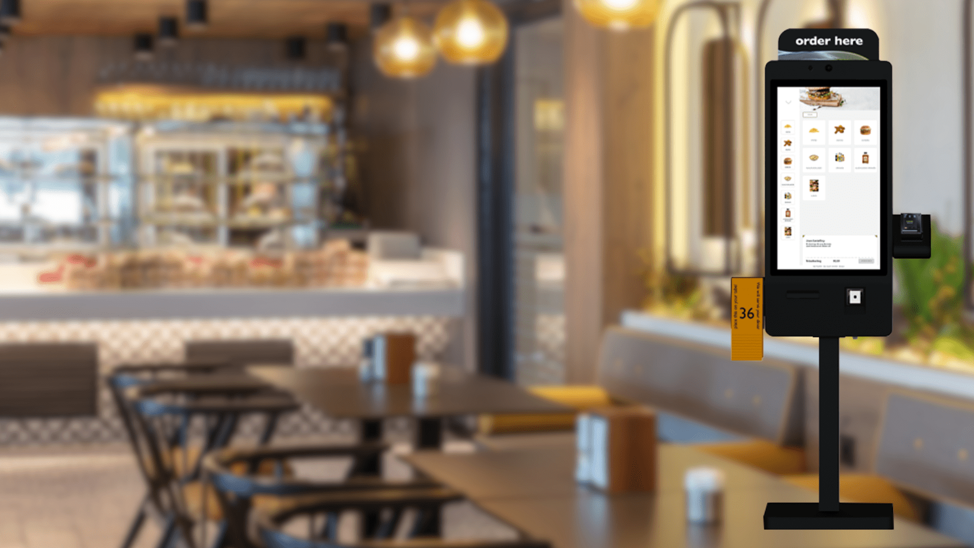 Een bestelzuil van NTF in je horeca zaak