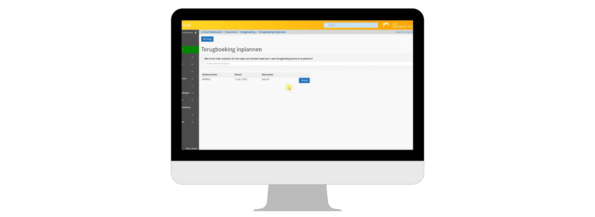 management dashboard mijn ntf