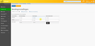 bezorgkosten instellen